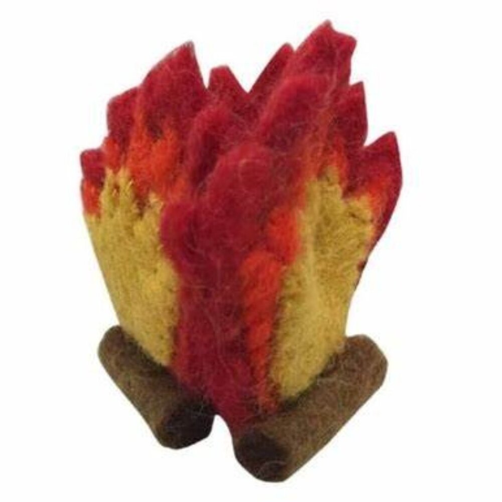 NWT Papoose Toys Felt Fire